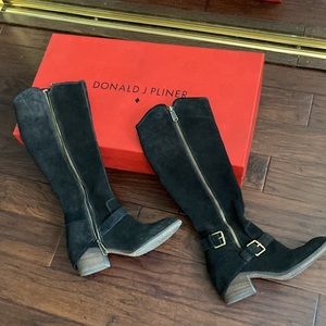 Donald J Pliner western inspired boots